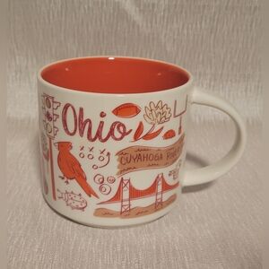 Starbucks Mug Ohio Been There Series 14 oz